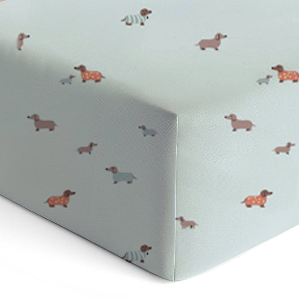 günamüna Crib Sheet - Woof