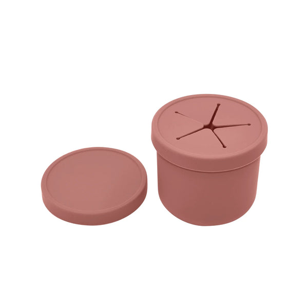 noüka Spill-Proof Snack Cup - Deep Moon