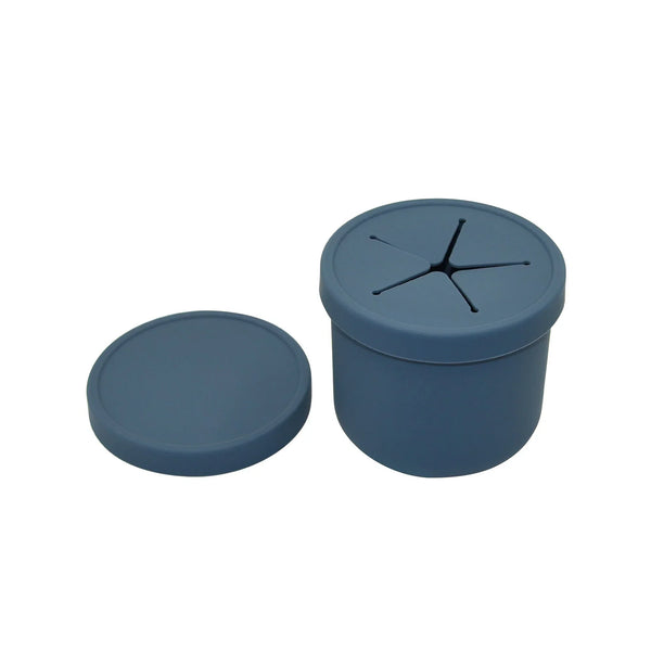 noüka Spill-Proof Snack Cup - Deep Ocean