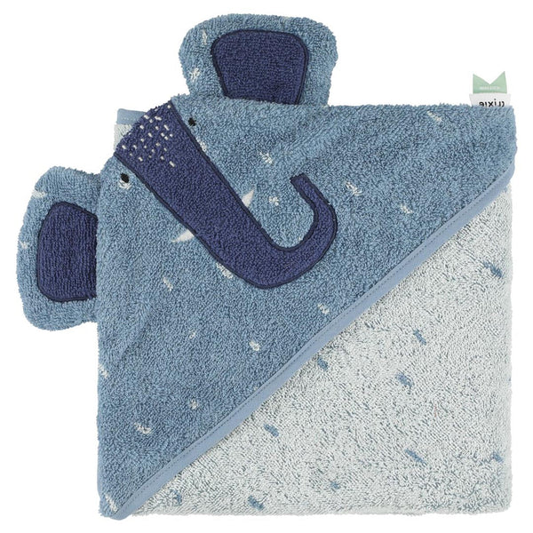 Trixie Hooded towel | 75x75cm - Mrs. Elephant