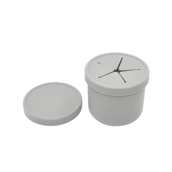 noüka Spill-Proof Snack Cup - Light Storm