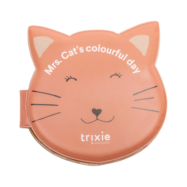 Trixie Bath book - Mrs. Cat colourful day