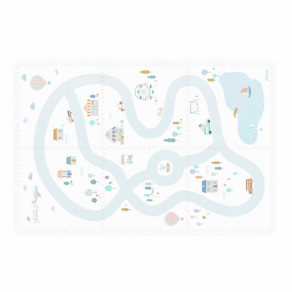 Play&Go EEVAA Puzzle Playmat Village