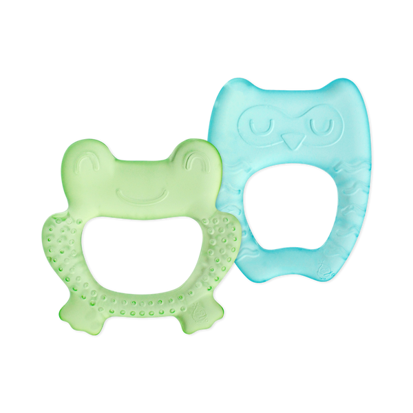 Cool Nature Teethers 2PK - Green / Aqua
