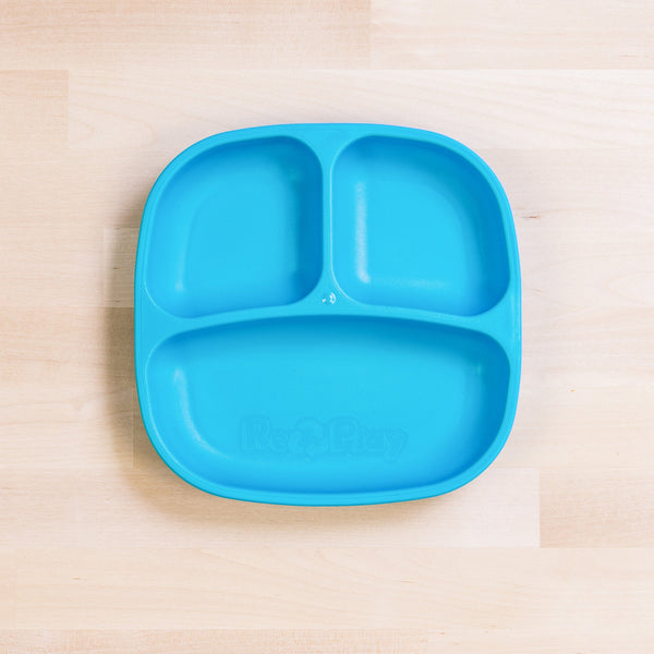 Re-Play Divide Plate- Sky Blue