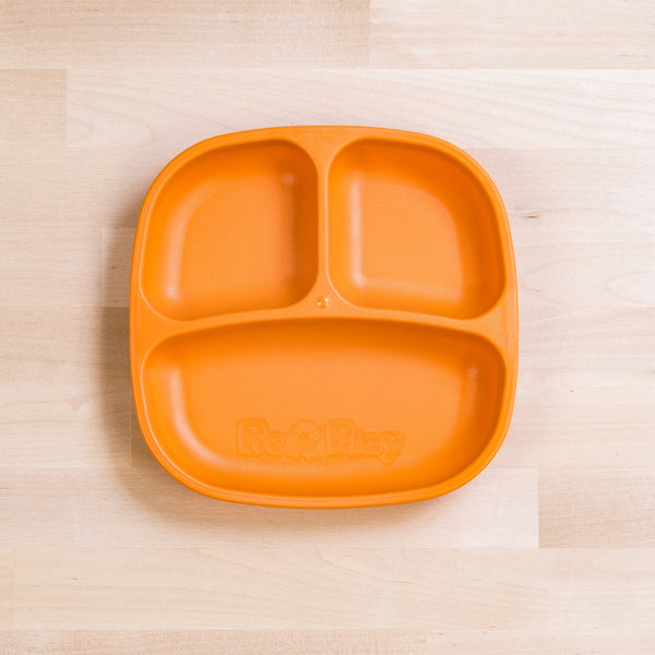 Re-Play Divide Plate- Orange