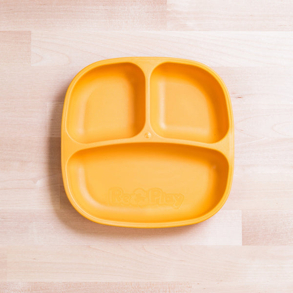Re-Play Divide Plate- Sunny Yellow