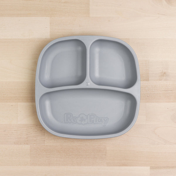 Re-Play Divide Plate- Grey