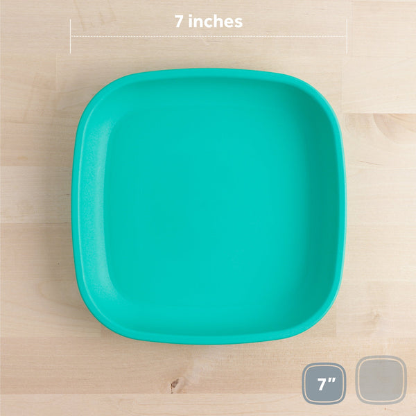 Re-Play Flat Plate 7'' - Aqua