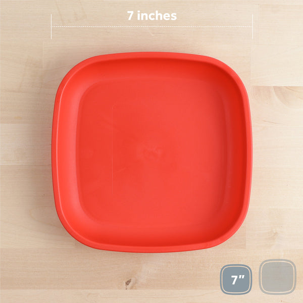 Re-Play Flat Plate 7'' - Red