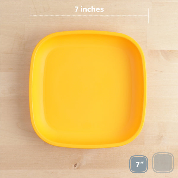 Re-Play Flat Plate 7'' - Sunny Yellow