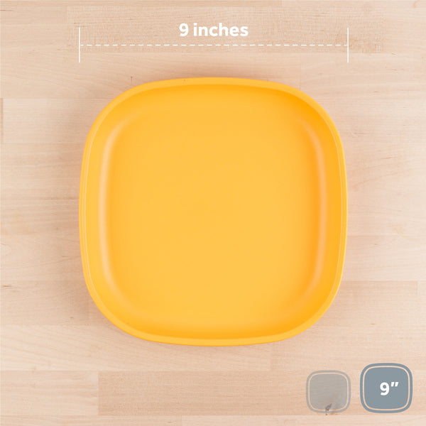 Re-Play Flat Plate 9''- Sunny Yellow
