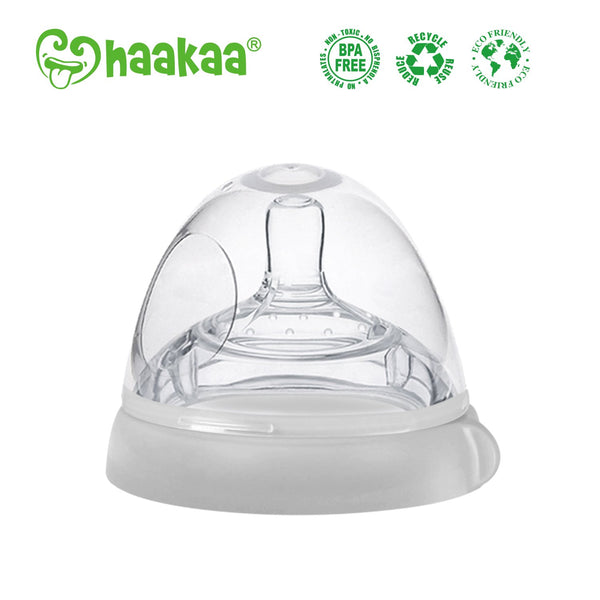 Haakaa Silicone Baby Bottle Nipple Attachment for Generation 3 Pump