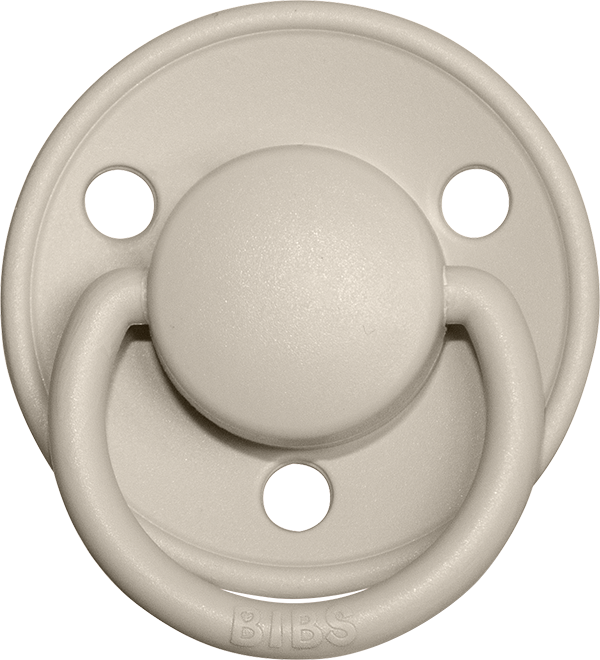 BIBS Pacifier De Lux Latex 2 PK Sand MAIGHAN'S