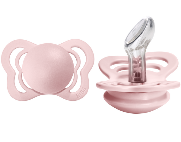 BIBS Pacifier COUTURE Silicone 2 PK Blossom