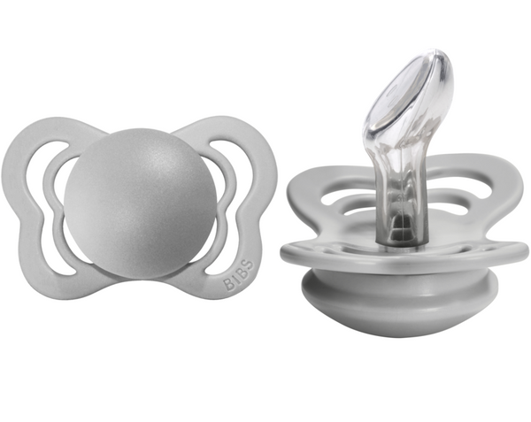 BIBS Pacifier COUTURE Silicone 2 PK Cloud