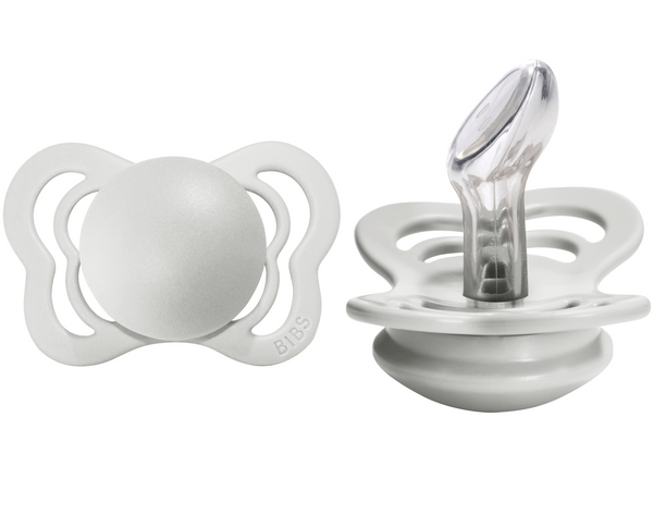 BIBS Pacifier COUTURE Silicone 2 PK Haze