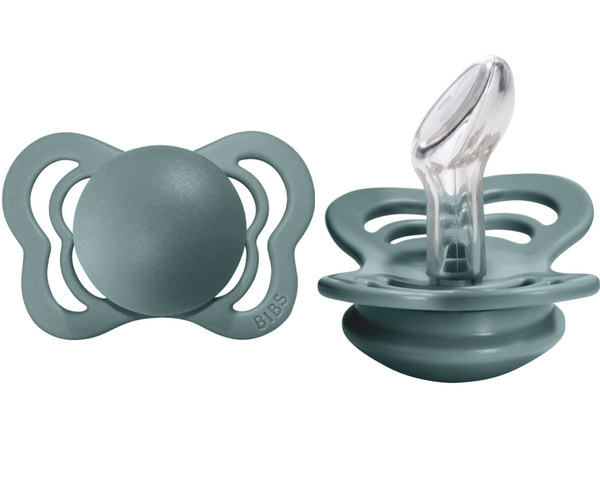 BIBS Pacifier COUTURE Silicone 2 PK Island Sea