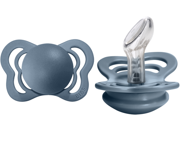 BIBS Pacifier COUTURE Silicone 2 PK Petrol