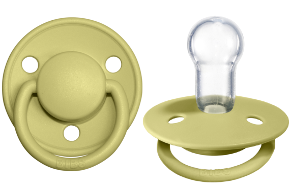 BIBS Pacifier De Lux Silicone 2 PK Meadow ONE SIZE