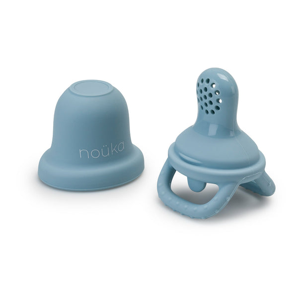 noüka Baby Food Feeder Lily Blue