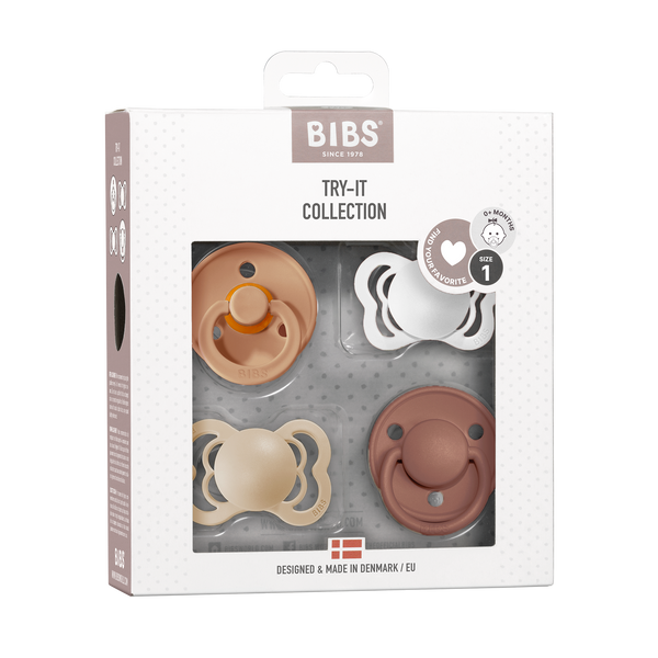 BIBS Try-It Collection Mix - Earth / Haze / Vanilla / Woodchuck