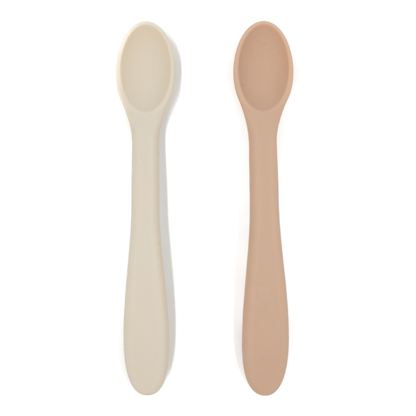 noüka Feeding Spoon Set - Soft Blush/Shifting Sand
