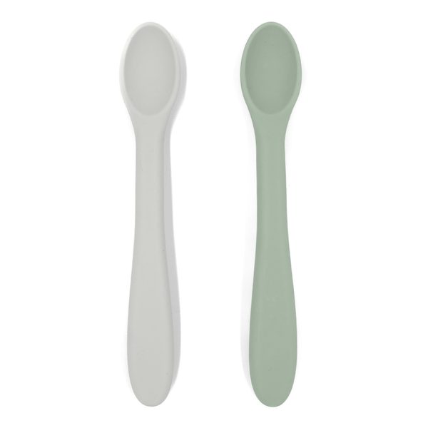 noüka Feeding Spoon Set - Leaf/Light Storm