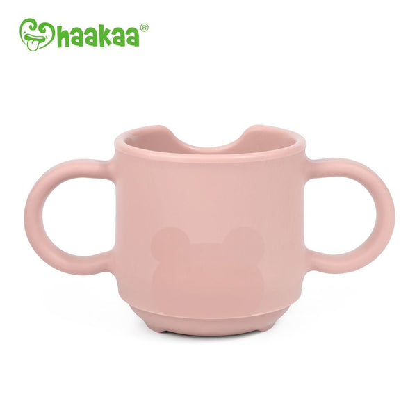 Haakaa Silicone Baby Drinking Cup - Blush