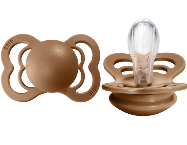 BIBS Pacifier SUPREME Silicone 2 PK Earth