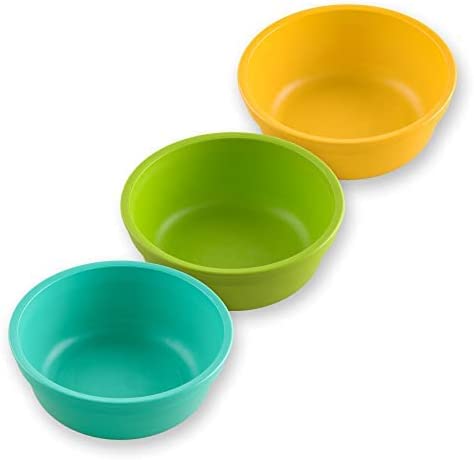 Re-Play 3PK 12Oz Bowls, Aqua, Lime Green, Yellow