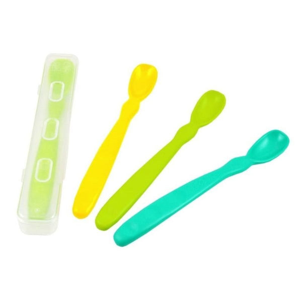 Re-Play 4 PK Infant Spoons- Aqua