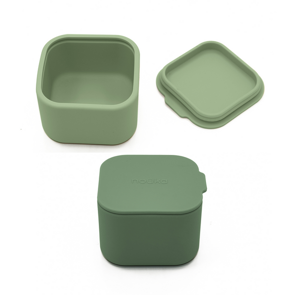 noüka Mini Snack Cups 2 PK - Leaf/Fern
