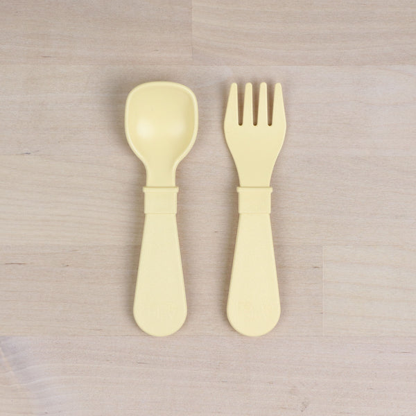 Re-Play 8 PK Tiny Utensils - Lemon Drop