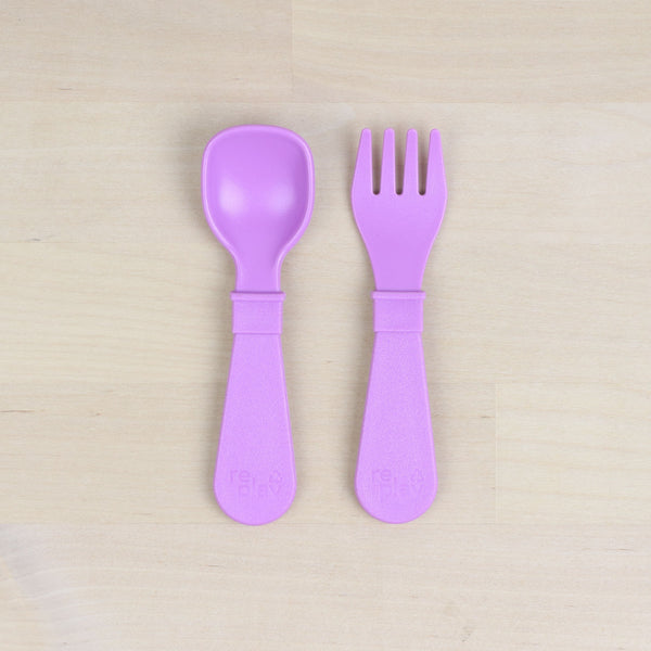 Re-Play 8 PK Tiny Utensils - Purple