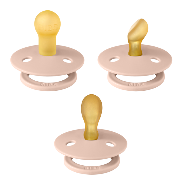 BIBS Try-It Collection Blush 3 Pack