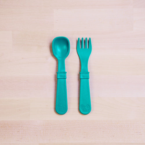 Re-Play 8 PK Open Stock Utensils - Teal