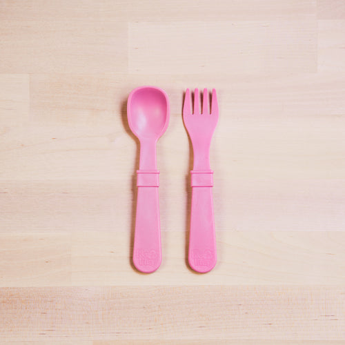 Re-Play 8 PK Open Stock Utensils - Bright Pink