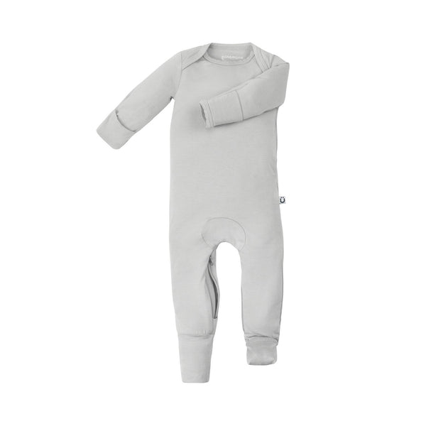 günamüna Convertible Footie Fog Grey Solid
