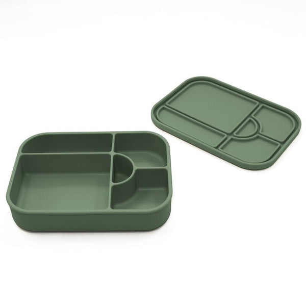 noüka Large Silicone Sealed Lunch Box - Fern