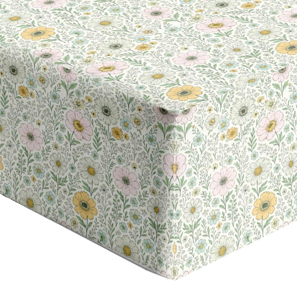 günamüna Crib Sheet - Wild Flower