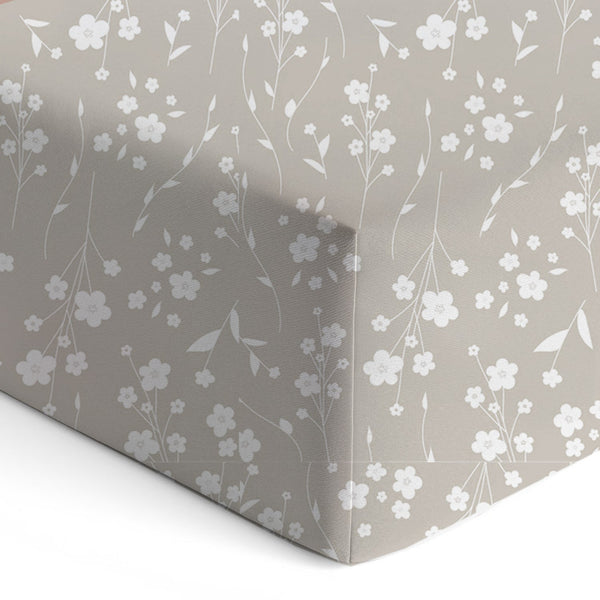 günamüna Crib Sheet - Magnolia