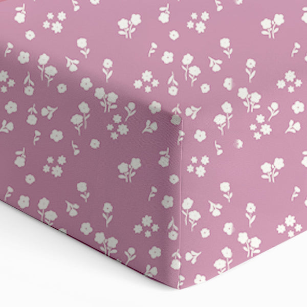 günamüna Crib Sheet - Mini Floral