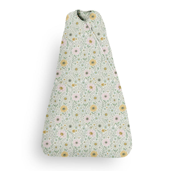 günamüna Swaddle Sleep Sack Duvet Bamboo Wild Flower 1 TOG