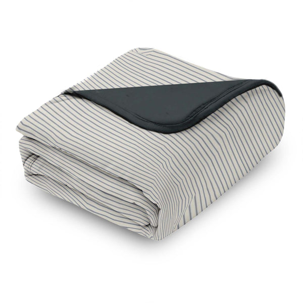 günamüna Mini Cozy Cloud Comforter Baby Blanket 1 TOG - Blue Stripe  (Copy)