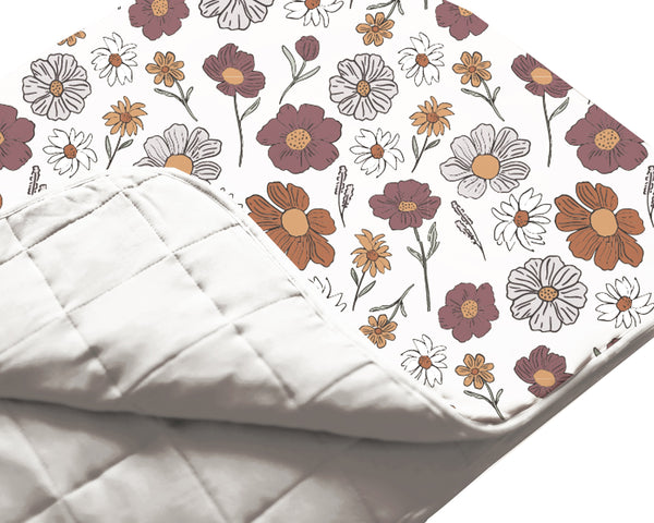 günamüna Toddler Cozy Cloud Comforter Baby Blanket - Bouquet 1 TOG