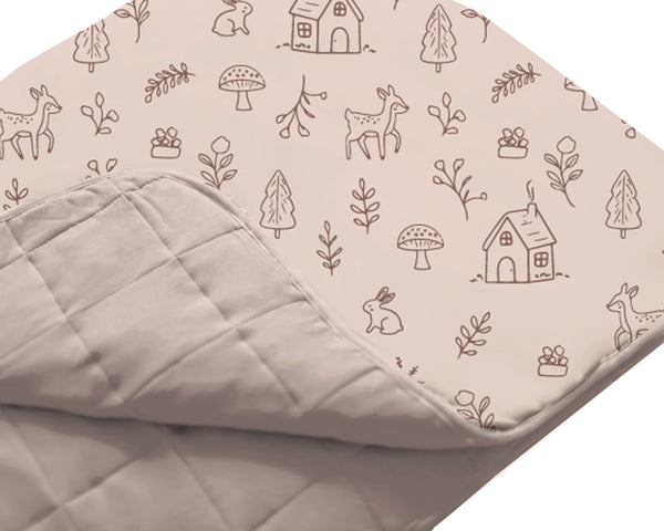 günamüna Toddler Cozy Cloud Comforter Baby Blanket - Doe.Re.Mi 2.5 TOG
