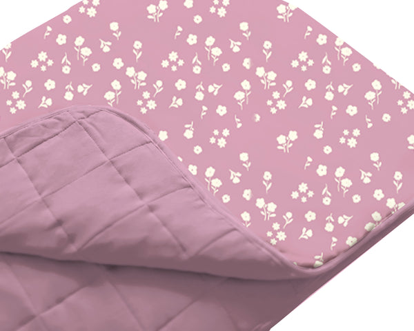 günamüna Toddler Cozy Cloud Comforter Baby Blanket - Mini Floral 1 TOG