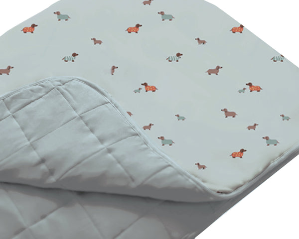 günamüna Mini Cozy Cloud Comforter Baby Blanket - Woof 2.5 TOG