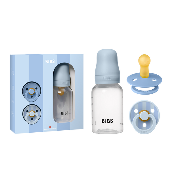 BIBS Gift Set Baby Sprinkle Baby Blue